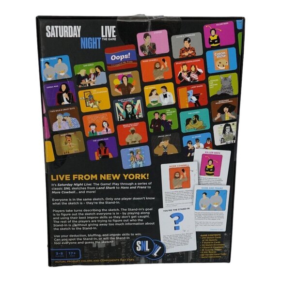 NIB Saturday‎ Night Live The Game Board Game  Ages 14+  3-8 Players - Picture 3 of 8